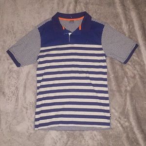 NAUTICA navy blue dress shirt